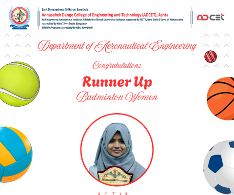 BADMINTON – WOMEN’S (SINGLES) | RUNNER UP
