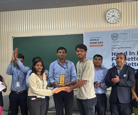 Food Product Development Competition, World Food Day-2025-Third Rank