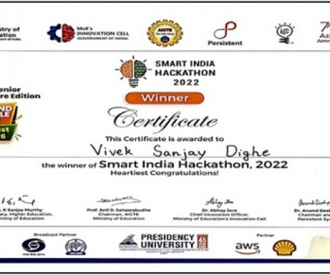 Smart India Hackathon, 2022