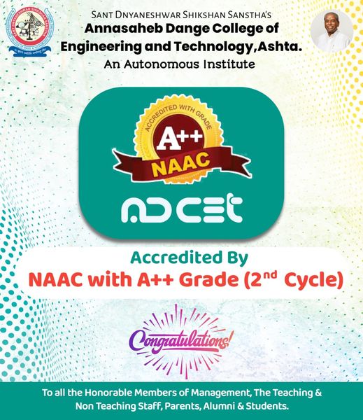 ADCET accredited by NAAC with A++ grade(2nd cycle)