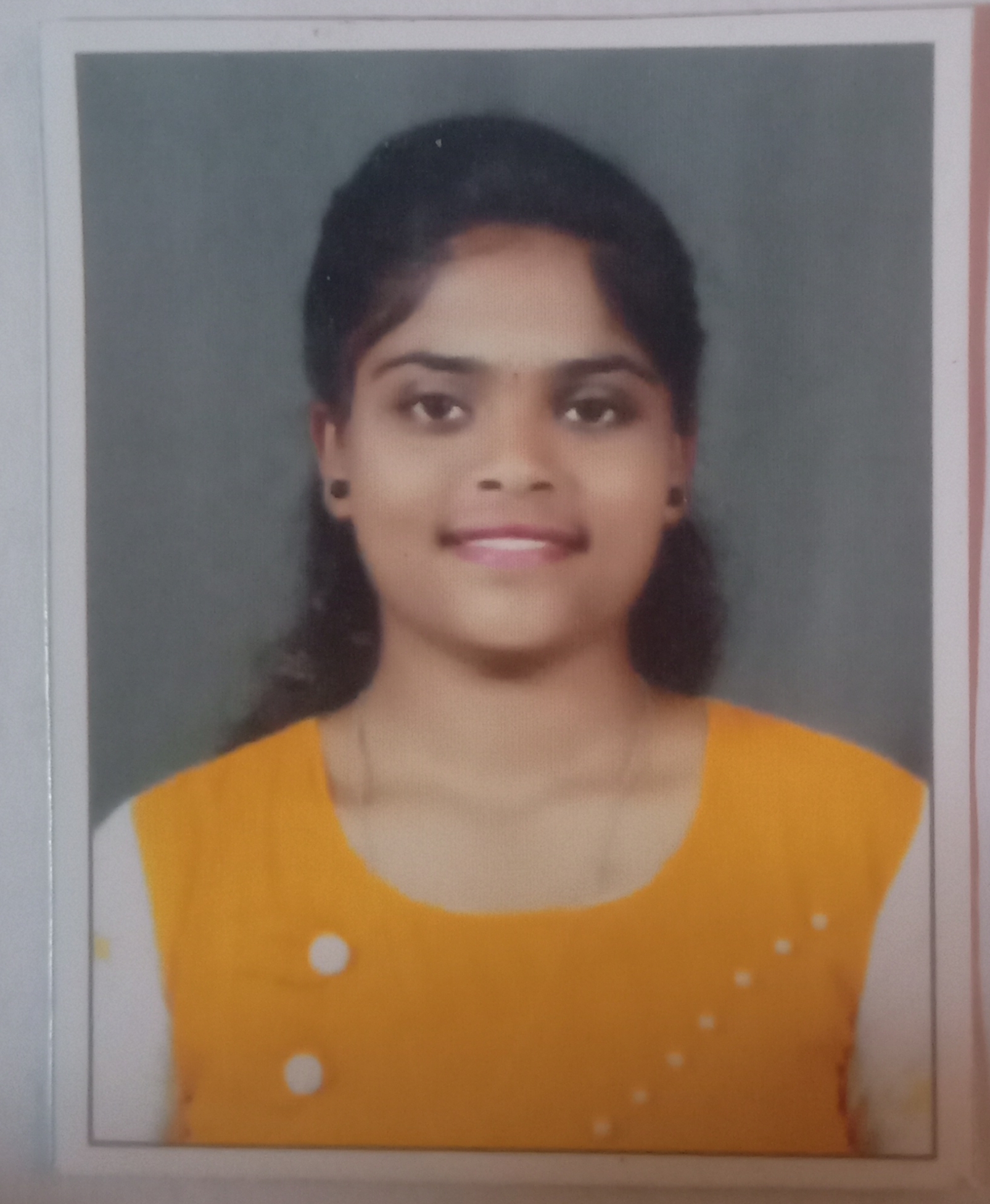 Miss Pooja Pandit Shinde 